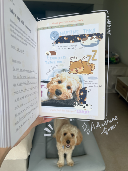 MyPawPrints - Dog Keepsake, Activity Book and Album